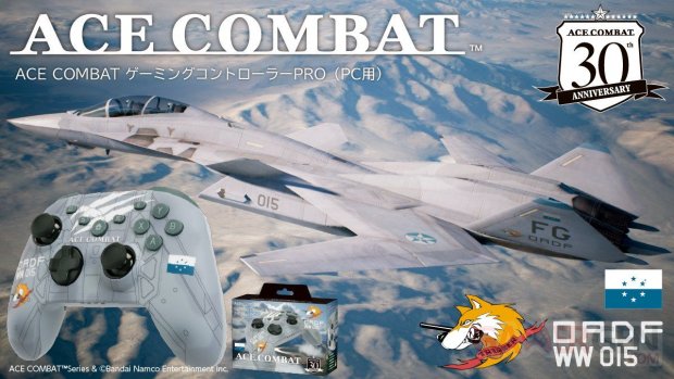 Ace Combat 30e anniversaire manette 30 06 2025
