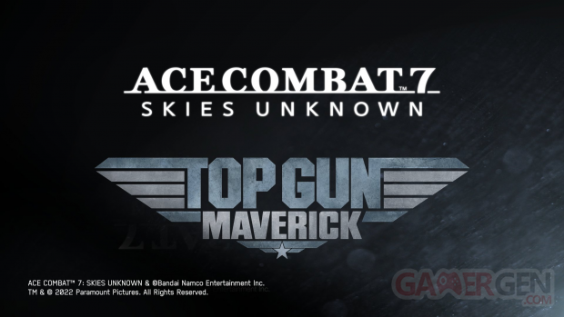 Ace Combat 7 Skies Unknown Top Gun Maverick collaboration