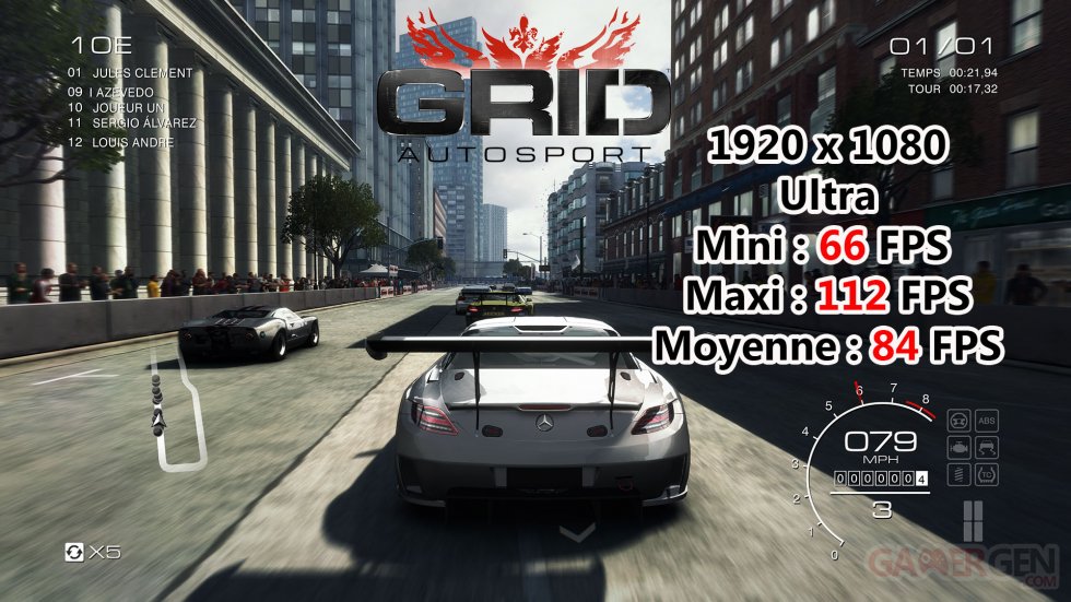 Acer Predator G3-710 Benchmark GRID Autosport