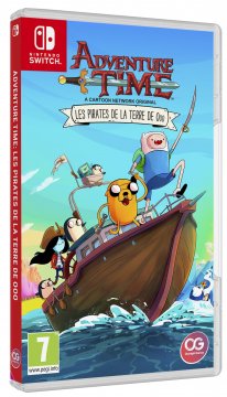 Adventure Time Les Pirates de la Terre de Ooo jaquette Nintendo Switch bis 17 07 2018