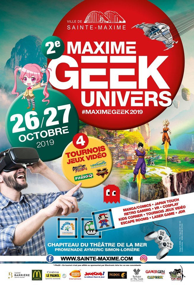 Affiche 2019 Maxime Geek Univers
