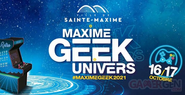 Affiche Maxime Geek Festival 2021
