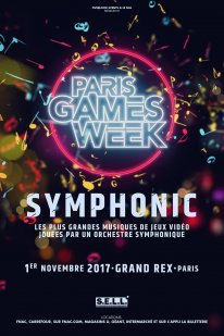 affiche Paris Games Week Symphonic