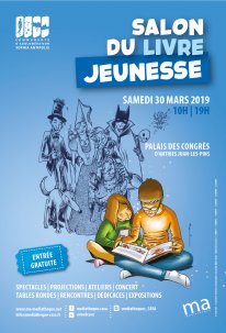Affiche Salon du Livre Jeunesse 2019