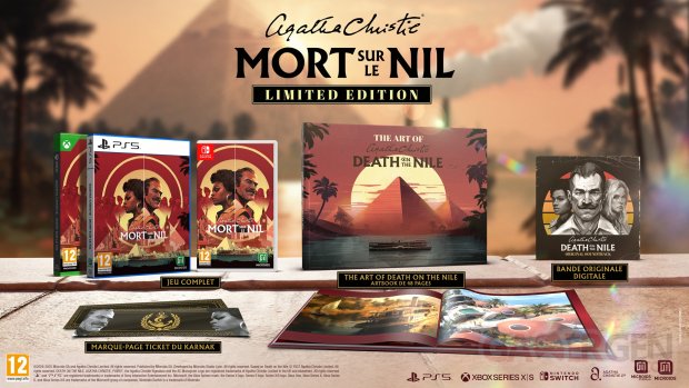 Agatha Christie Mort sur le Nil Edition limitée