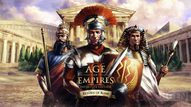 Age of Empires II Definitive Edition Return of Rome key art
