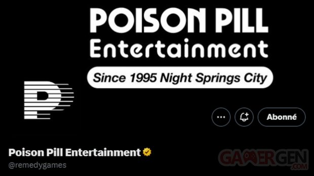Alan Wake 2 Poison Pill Entertainment Night Springs City Teaser Remedy Twitter