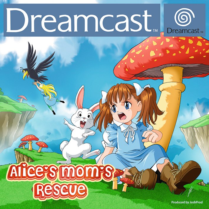Alice's Mom's Rescue Dreamcast jaquette