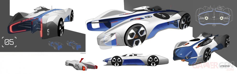 Alpine Vision Gran Turismo maquette artwork 9