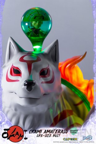 AMATERASU LIFE SIZE BUST Okami (1)