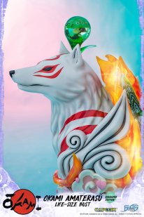 AMATERASU LIFE SIZE BUST Okami (24)