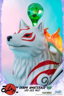 AMATERASU LIFE SIZE BUST Okami (26)