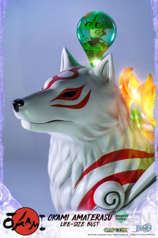 AMATERASU LIFE SIZE BUST Okami (2)