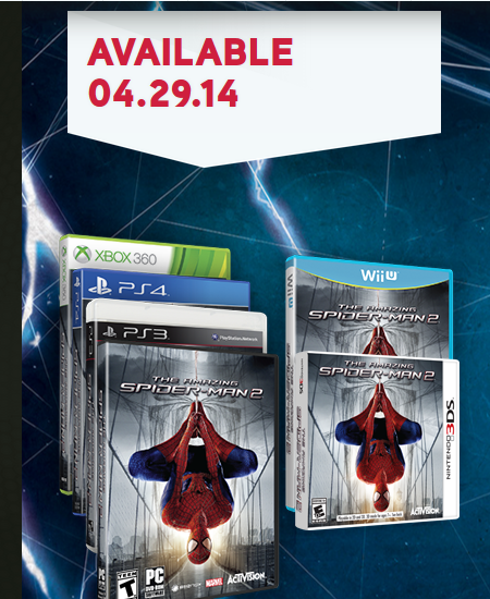 amazing spider-man 2 xbox one site officiel