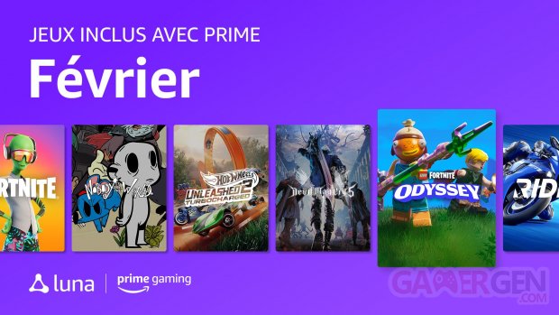 Amazon Luna février 2025