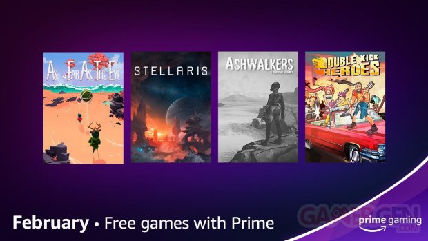 Amazon Prime Gaming février 2022