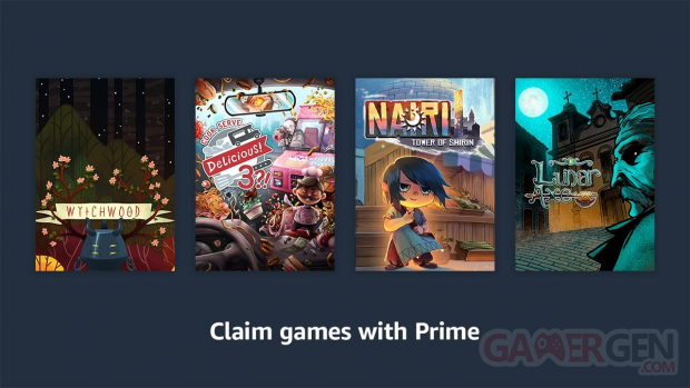 Amazon Prime Gaming jeux gratuits juillet 2023