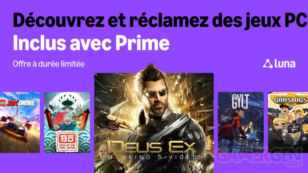Amazon Prime Gaming Luna décembre 2025