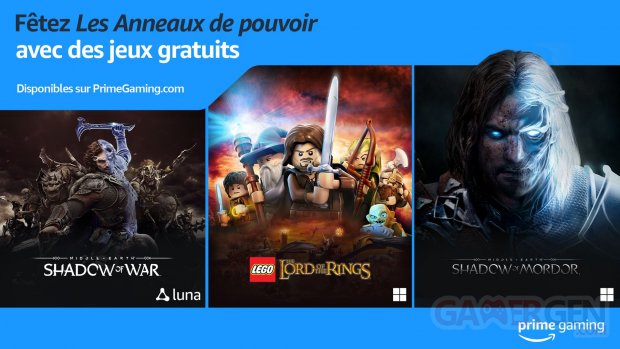 Amazon Prime Gaming Luna LotR Seigneur des Anneaux 31 08 2024