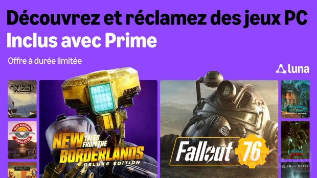 Amazon Prime Gaming Luna novembre 2025