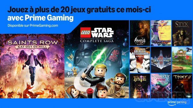 Amazon Prime Gaming mai 2025