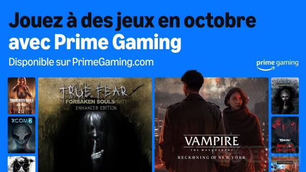 Amazon Prime Gaming octobre 2025