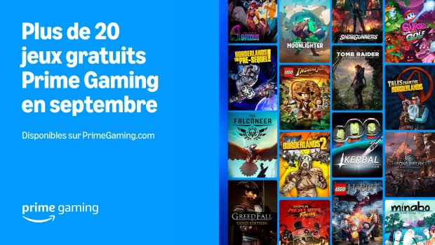 Amazon Prime Gaming septembre 2024