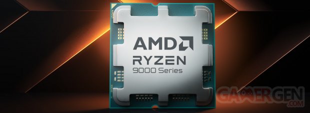 AMD Ryzen Série 9000 CPU Processeur Bannière