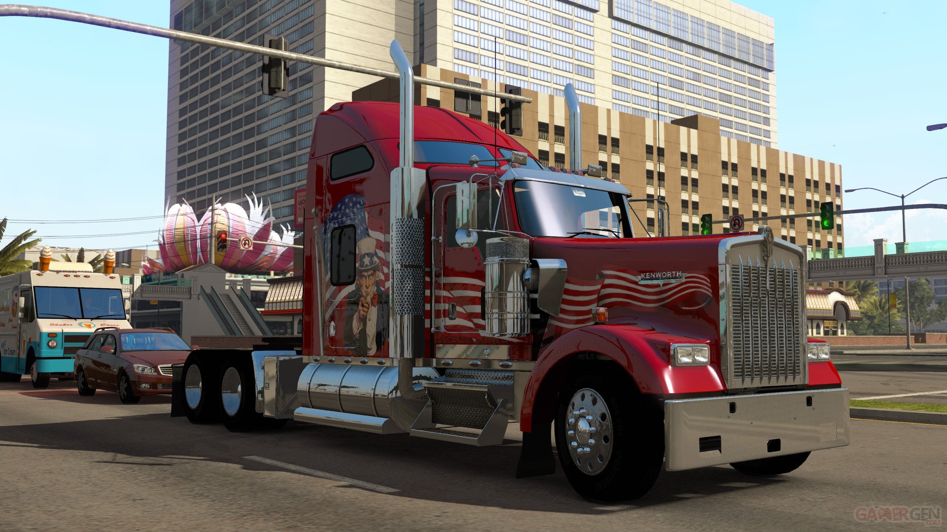 american truck simulator level mod