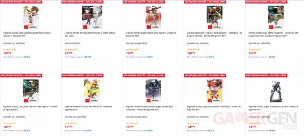 Amiibo Fnac soldes promotions rabais campagne image