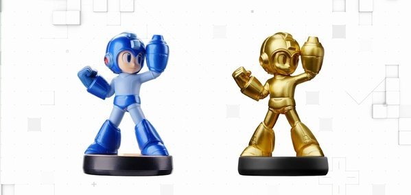 amiibo Mega Man Gold