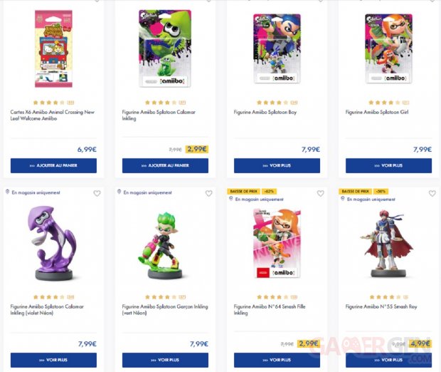 Amiibo Micromania Promotion bon plan