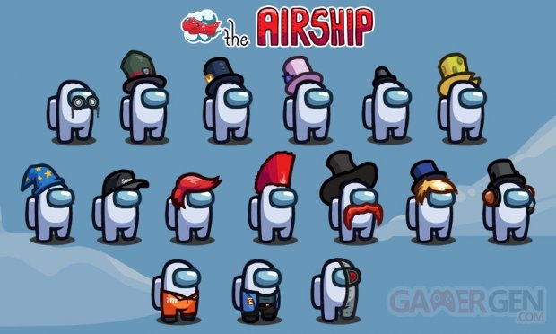 Among Us The Airship skin bundle