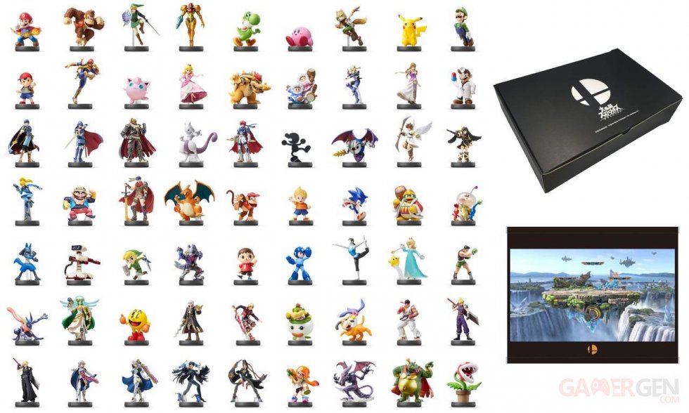 Amzon Coffret Amiibo Smash Bros