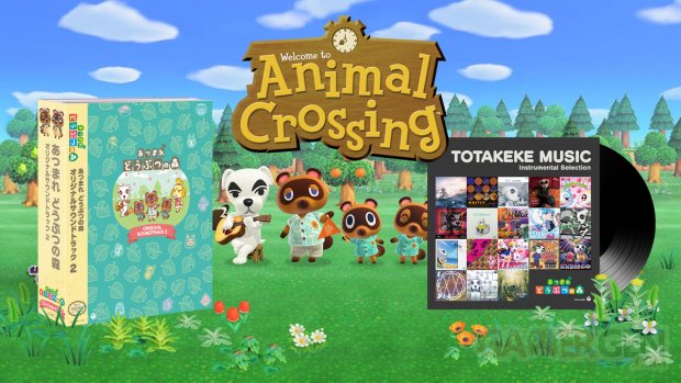 Animal Crossing New Horizons OST Bande originale CD Vinyle just for games.