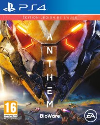 Anthem jaquette édition légion de l'aube PS4 10 06 2018