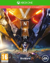 Anthem jaquette édition légion de l'aube Xbox One 10 06 2018