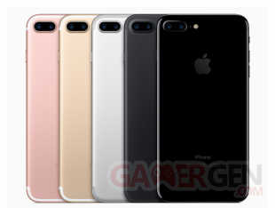 Apple iPhone 7 coloris