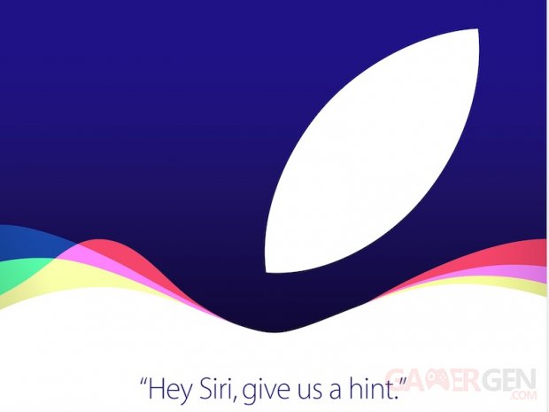 Apple keynote Siri Give Us a Hint invitation