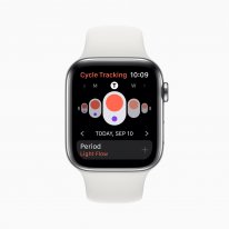 Apple watch series 5 cycle tracking app screen 091019