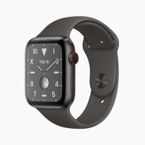 Apple watch series 5 space black titanium case viper dark 091019