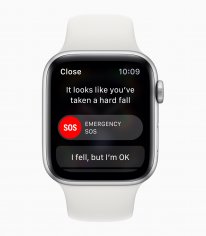 Apple Watch Series4 SOS emergency services 09122018
