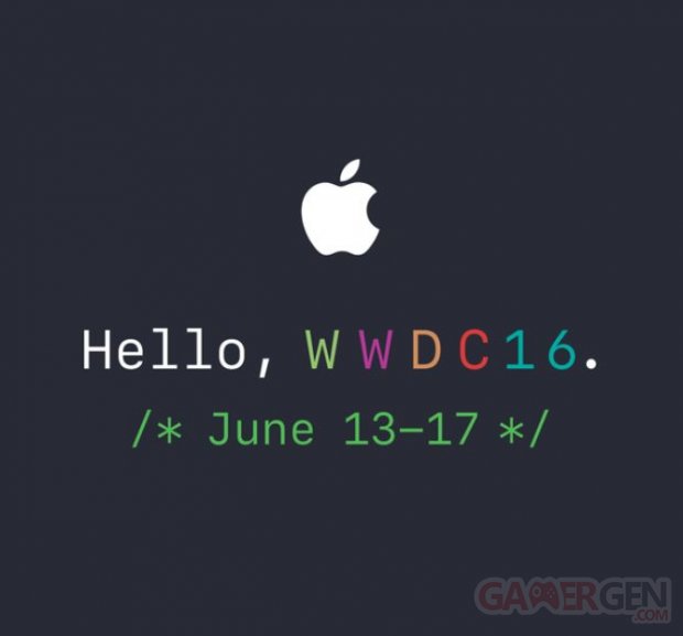 Apple WWDC 2016