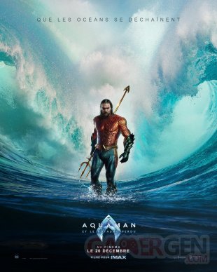 Aquaman et le Royaume perdu affiche 15 09 2023
