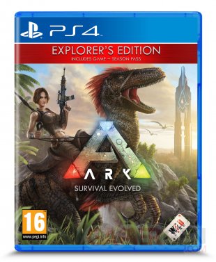 Ark Retail PS4 Front EE PEGI