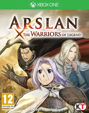 Arslan The Warriors of Legend 22 10 2015 jaquette (2)