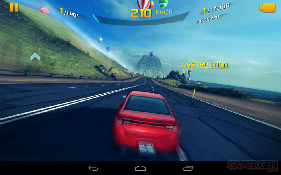 Asphalt 8 airbone Nexus 7 2013