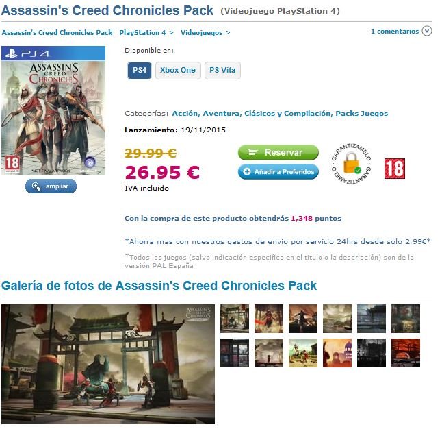 assassin-creed-chronicles-pack-compilation-retail-boite-physique-ps4-one-psvita-leak-site-spanish-espagnol