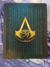 Assassin Creed Origins collector Dawn of the Creed unboxing déballage 08 31 10 2017