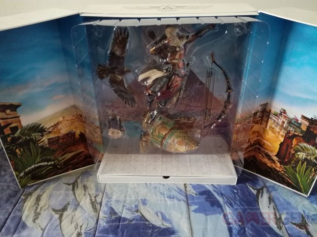 Assassin Creed Origins collector Dawn of the Creed unboxing déballage 25 31 10 2017